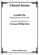Lavabis Me SATB choral sheet music cover